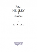 SONATINA for Solo Recorders