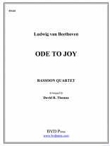 ODE TO JOY score & parts