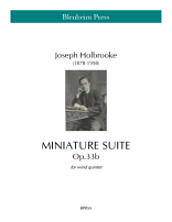 MINIATURE SUITE Op.33b (score & parts)