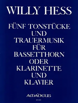 FUNF TONSTUCKE Op.98 & TRAUERMUSIK Op.101