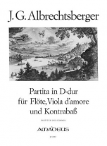 PARTITA in D major (score & parts)