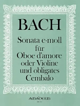 SONATA in E minor BWV528