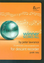 WINNER SCORES ALL Descant Recorder part