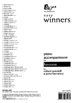 EASY WINNERS Piano Accompaniment
