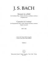 CONCERTO in A minor BWV 1044 Violin 1