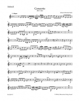 CONCERTO in A minor BWV 1044 Violin 2