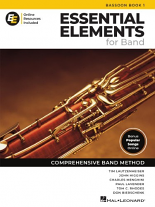 ESSENTIAL ELEMENTS for Band -  Bassoon Book 1 + Online Resources