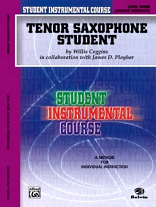 TENOR SAXOPHONE STUDENT Level 3