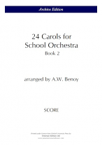 24 CAROLS For School Orchestra Book 2 (Score)