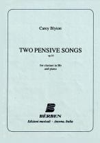 TWO PENSIVE SONGS Op.10