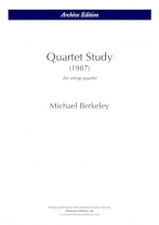 QUARTET STUDY (score & parts)