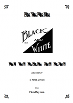 BLACK AND WHITE RAG