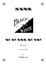 BLACK AND WHITE RAG