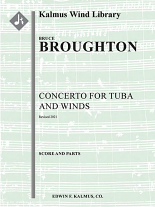 CONCERTO for Tuba & Winds (full score)