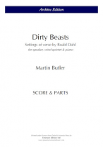 DIRTY BEASTS with Narrator (score & parts)