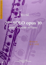 DEUXIEME SOLO Op.10