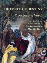 THE FORCE OF DESTINY Overture (score & parts)