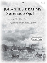 SERENADE No.1 in D major, Op.11 (set of parts)