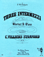 THREE INTERMEZZI Op.13