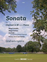 SONATA for Clarinet and Piano