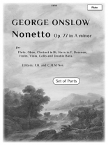 NONETTO in A minor Op.77 (set of parts)