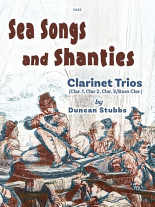 SEA SONGS AND SHANTIES for a Clarinet Crew (score & parts)