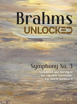 BRAHMS UNLOCKED Symphony No.3 (score & parts)
