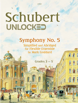 SCHUBERT UNLOCKED Symphony No.5 (score & parts)
