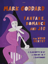 FANFARE, ROMANCE AND JIG (score & parts)