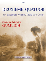 DEUXIEME QUATUOR (score & parts)