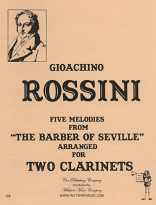 FIVE MELODIES from The Barber of Seville