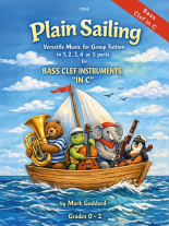 PLAIN SAILING Bass Clef in C Book