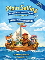 PLAIN SAILING Treble Clef in Bb Book