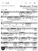 MARKING TIME