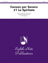 CANZON PER SONARE No.1 La Spiritata