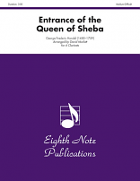 ENTRANCE OF THE QUEEN OF SHEBA (score & parts)