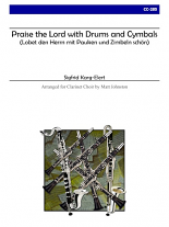 PRAISE THE LORD WITH DRUMS AND CYMBALS (score & parts)