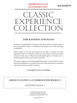CLASSIC EXPERIENCE COLLECTION Bassoon Grade 5 pieces only