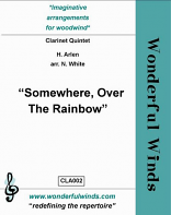 SOMEWHERE OVER THE RAINBOW (score & parts)
