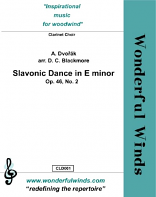 SLAVONIC DANCE in E minor (score & parts)