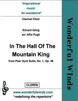 IN THE HALL OF THE MOUNTAIN KING (score & parts)
