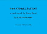 9-80 APPRECIATION Brass Band Road March (score)