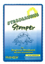 STEGOSAURUS STOMPER wind band (score & parts)