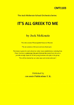 IT'S ALL GREEK TO ME (score & parts)