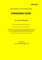 PARISIENNE SCENE (score & parts)