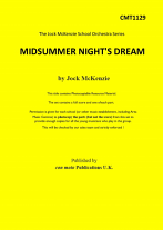 A MIDSUMMER NIGHT'S DREAM (score & parts)