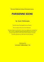 PARISIENNE SCENE (score)