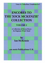 ENCORES TO THE JOCK MCKENZIE COLLECTION Volume 2 for Wind Band Part 5c Tuba/Bass Trombone in C