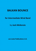 BALKAN BOUNCE for Wind Band (score)
