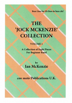 THE JOCK MCKENZIE COLLECTION Volume 1 Bass Line for Eb Bass: Bass Clef